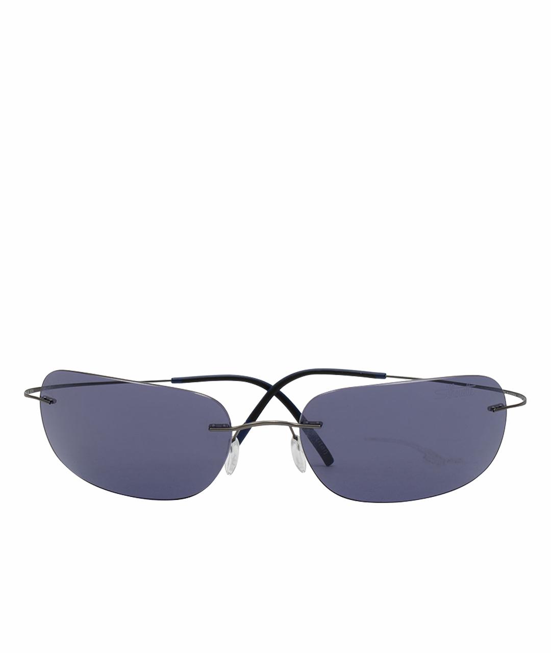 SILHOUETTE Темно-синие солнцезащитные очки, фото 1