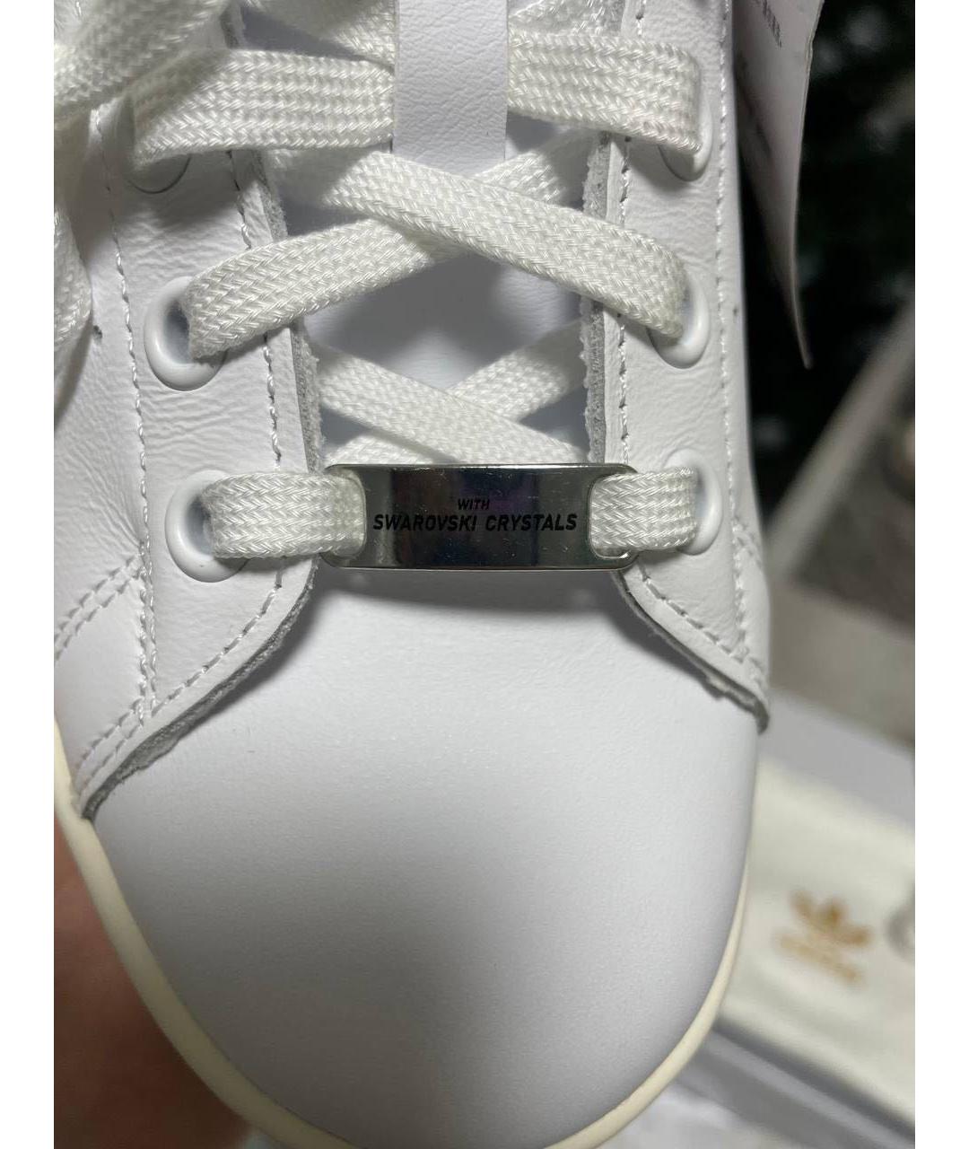 ADIDAS Белые кожаные кеды, фото 5