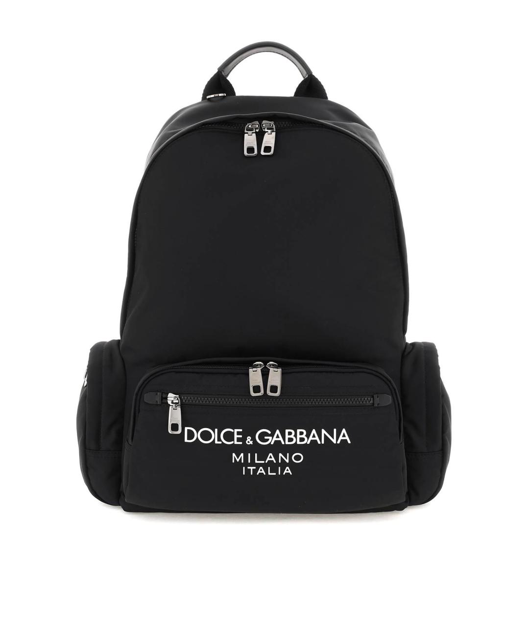 DOLCE&GABBANA Черный рюкзак, фото 1