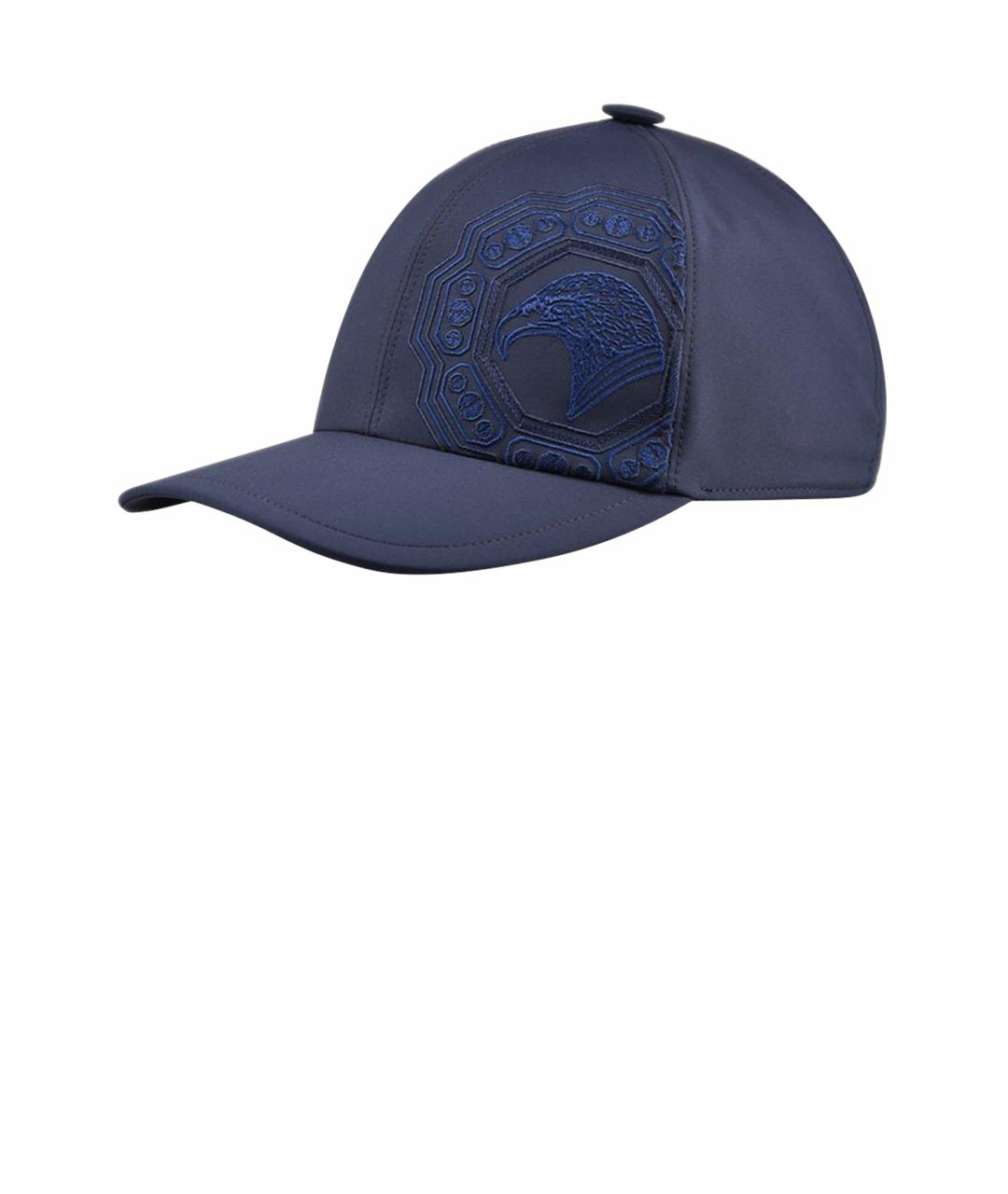 STEFANO RICCI Темно-синяя кепка/бейсболка, фото 1