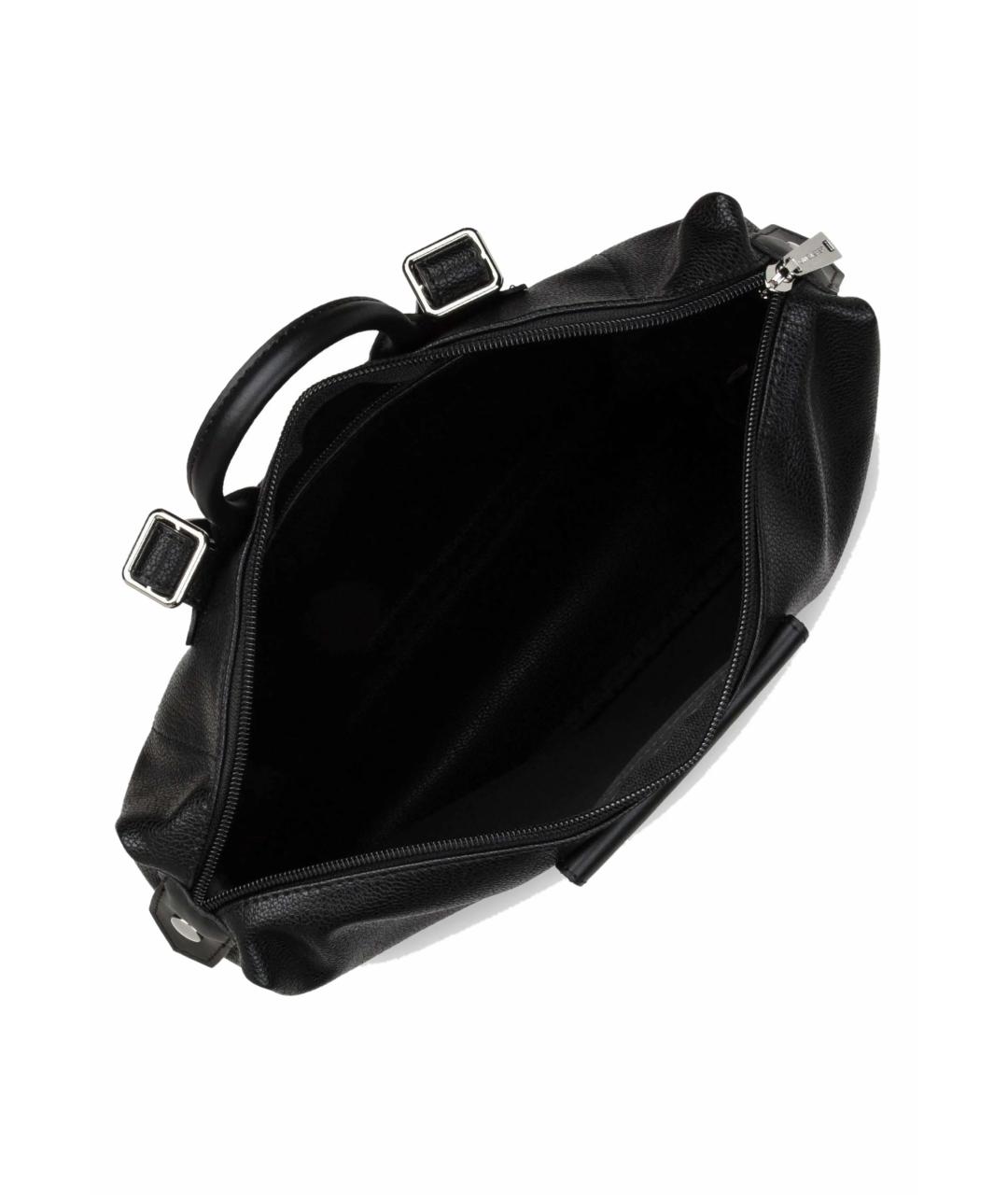 LANCASTER Черный рюкзак из искусственной кожи, фото 4