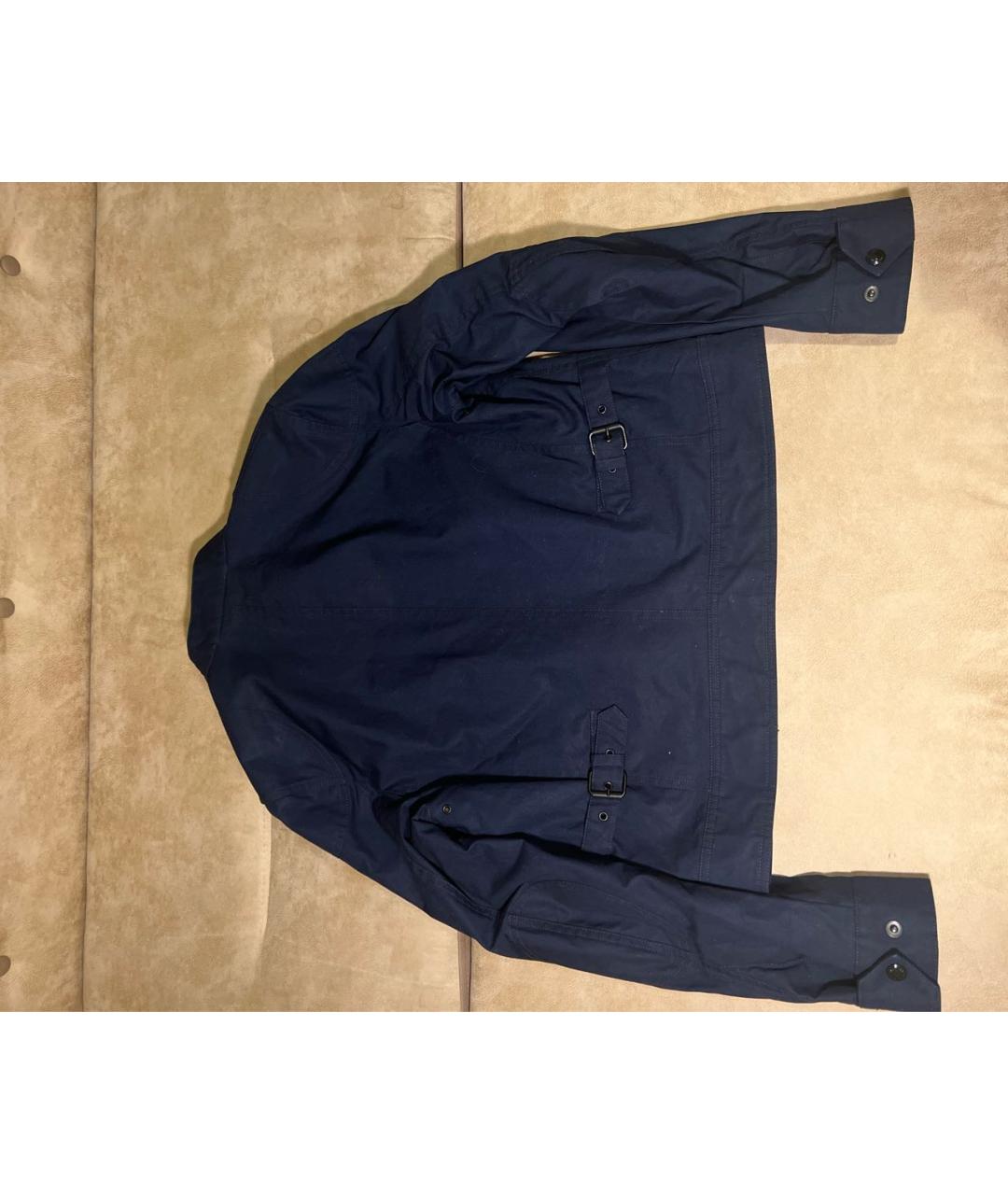 BELSTAFF Темно-синяя хлопковая куртка, фото 3