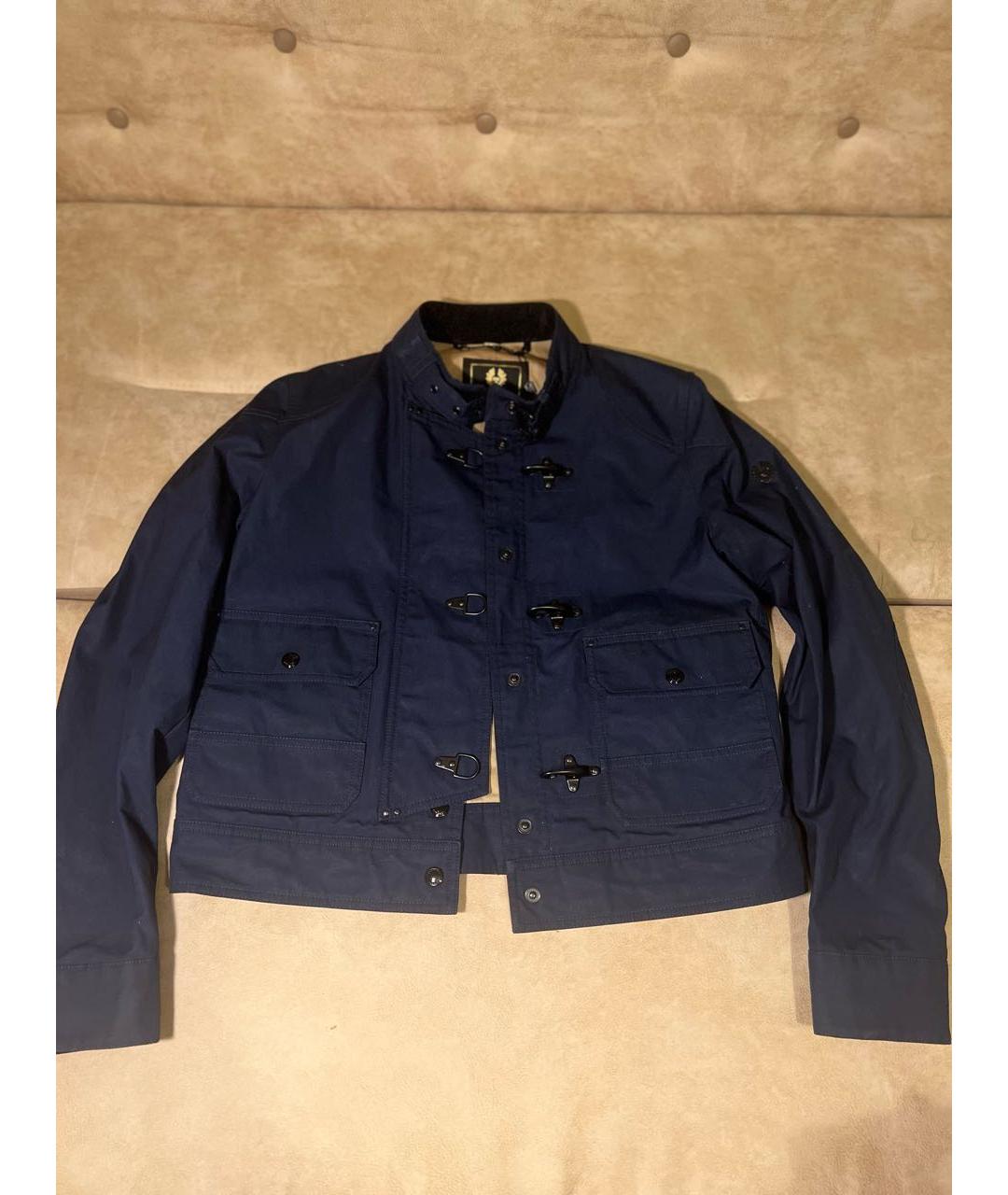 BELSTAFF Темно-синяя хлопковая куртка, фото 6
