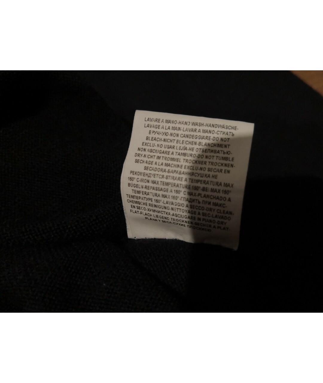 GRAN SASSO Темно-синий шерстяной джемпер / свитер, фото 7