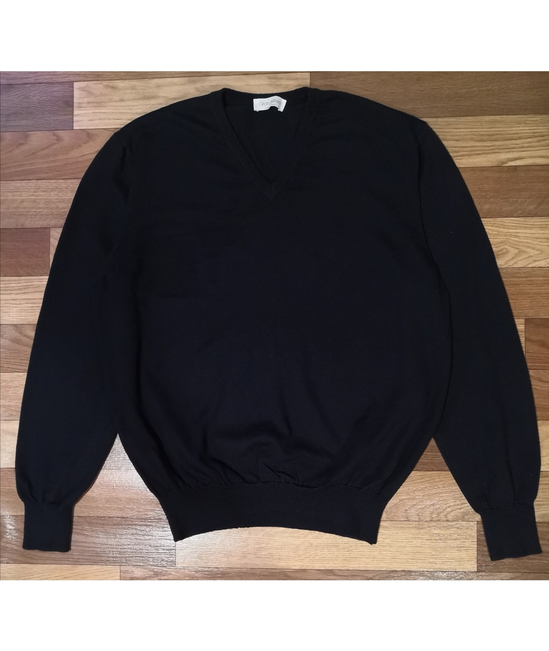 GRAN SASSO Темно-синий шерстяной джемпер / свитер, фото 9