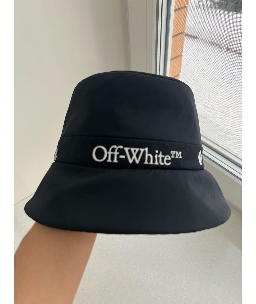 OFF-WHITE Черная панама, фото 3