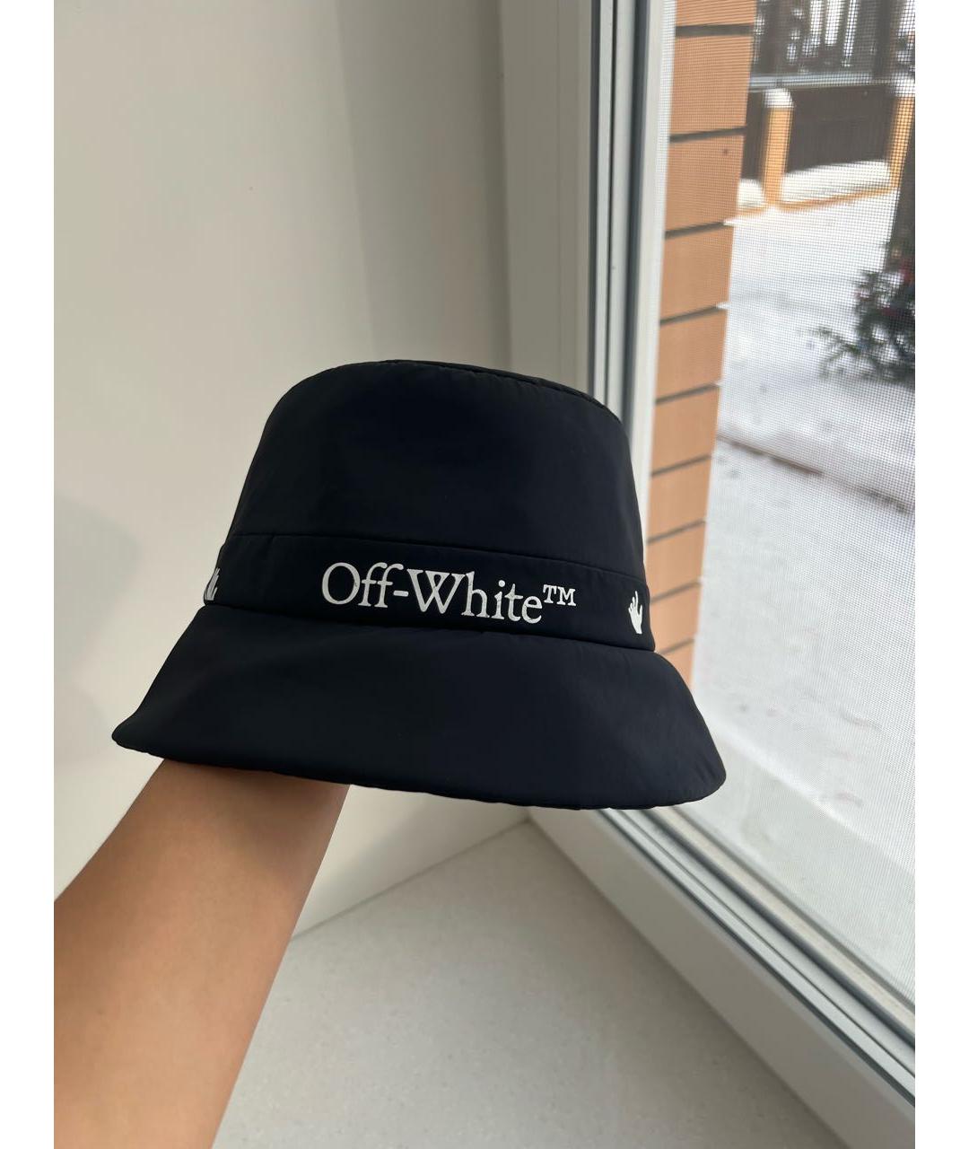 OFF-WHITE Черная панама, фото 7