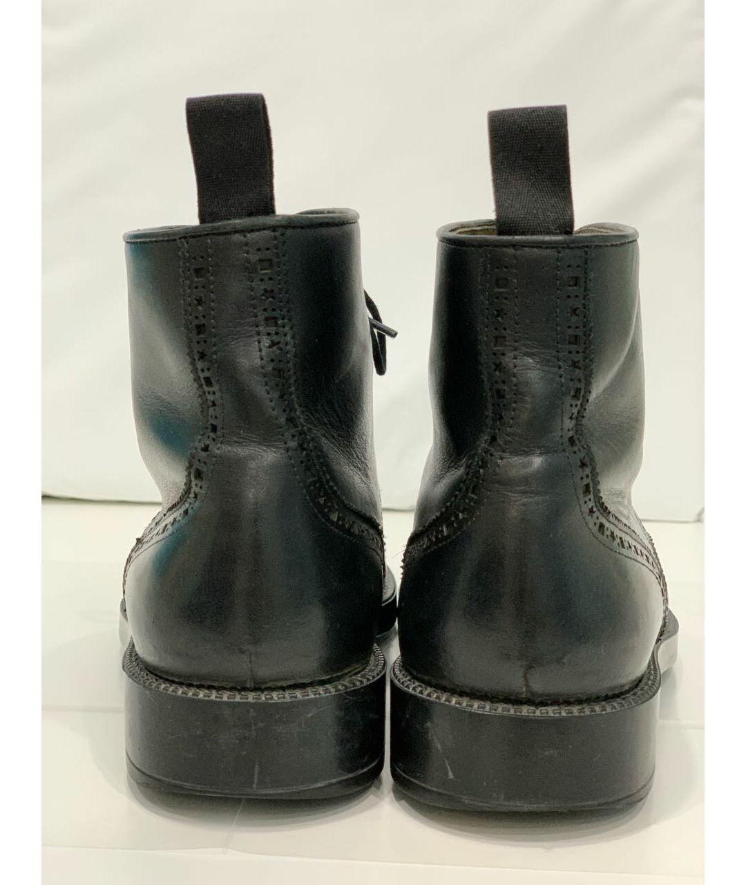 KENZO Черные кожаные высокие ботинки, фото 4