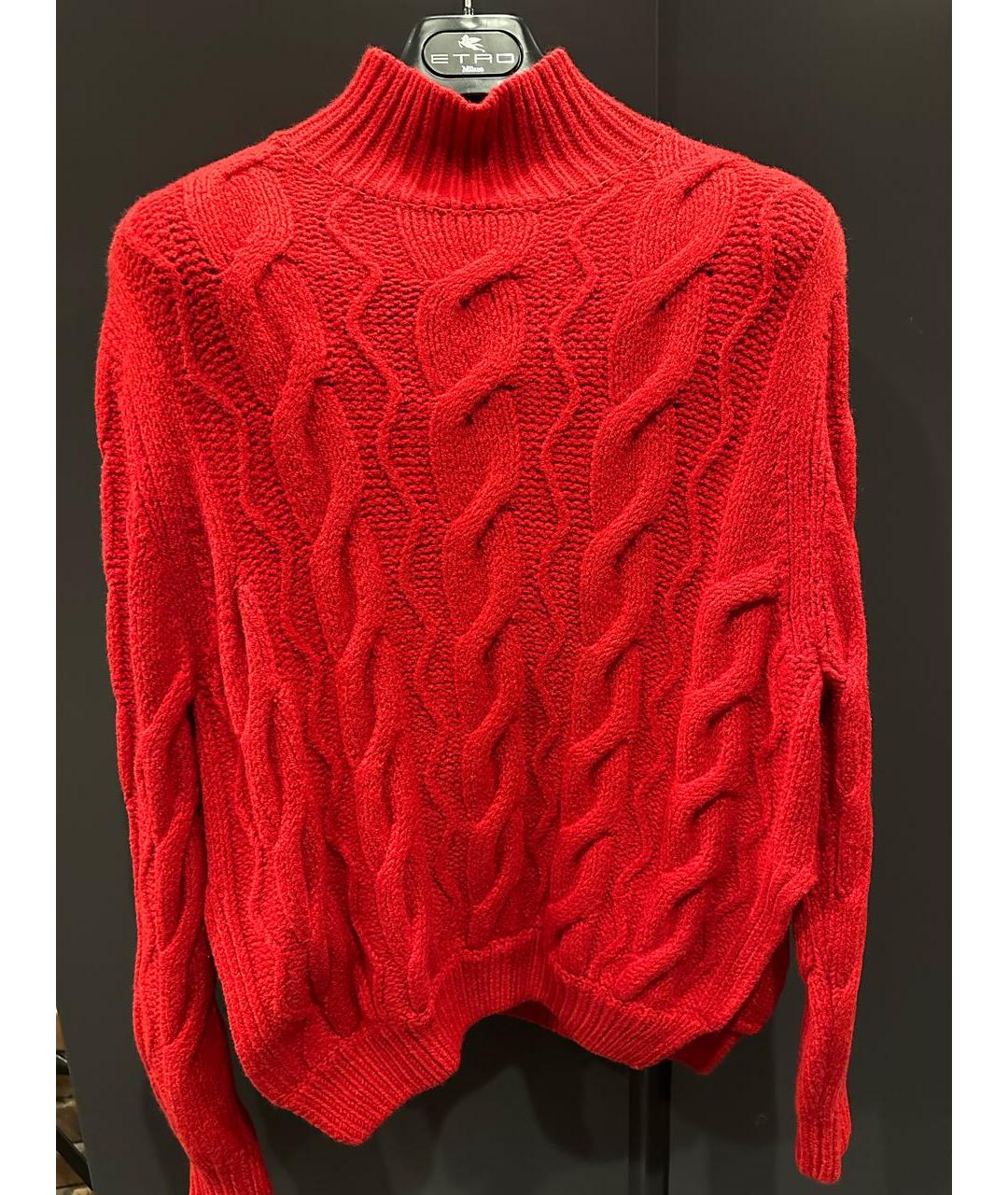 SIMONE ROCHA Красный шерстяной джемпер / свитер, фото 2