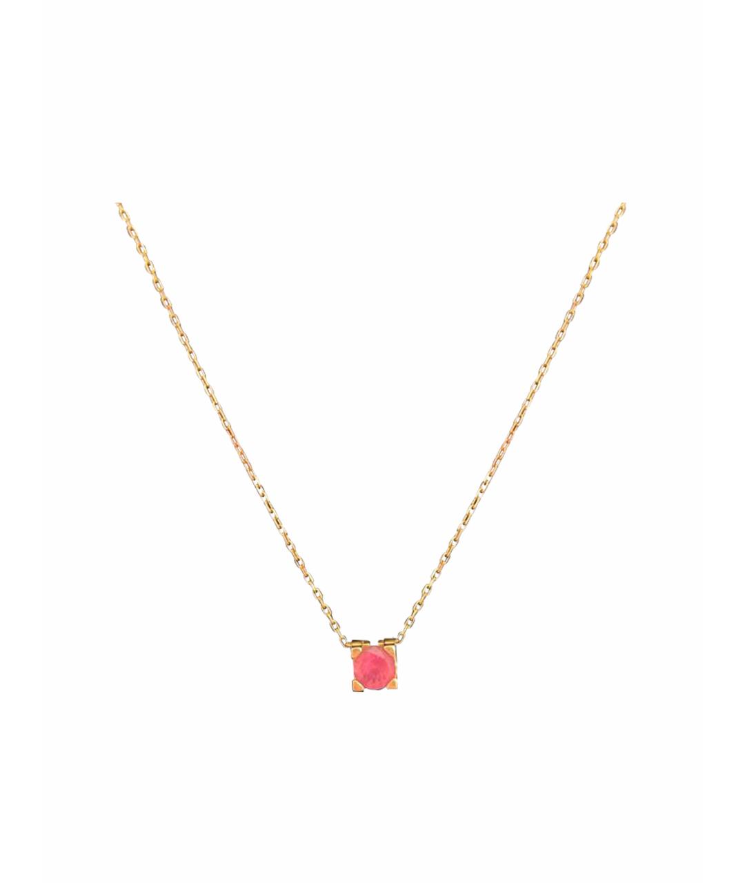 CARTIER Розовое колье из розового золота, фото 1