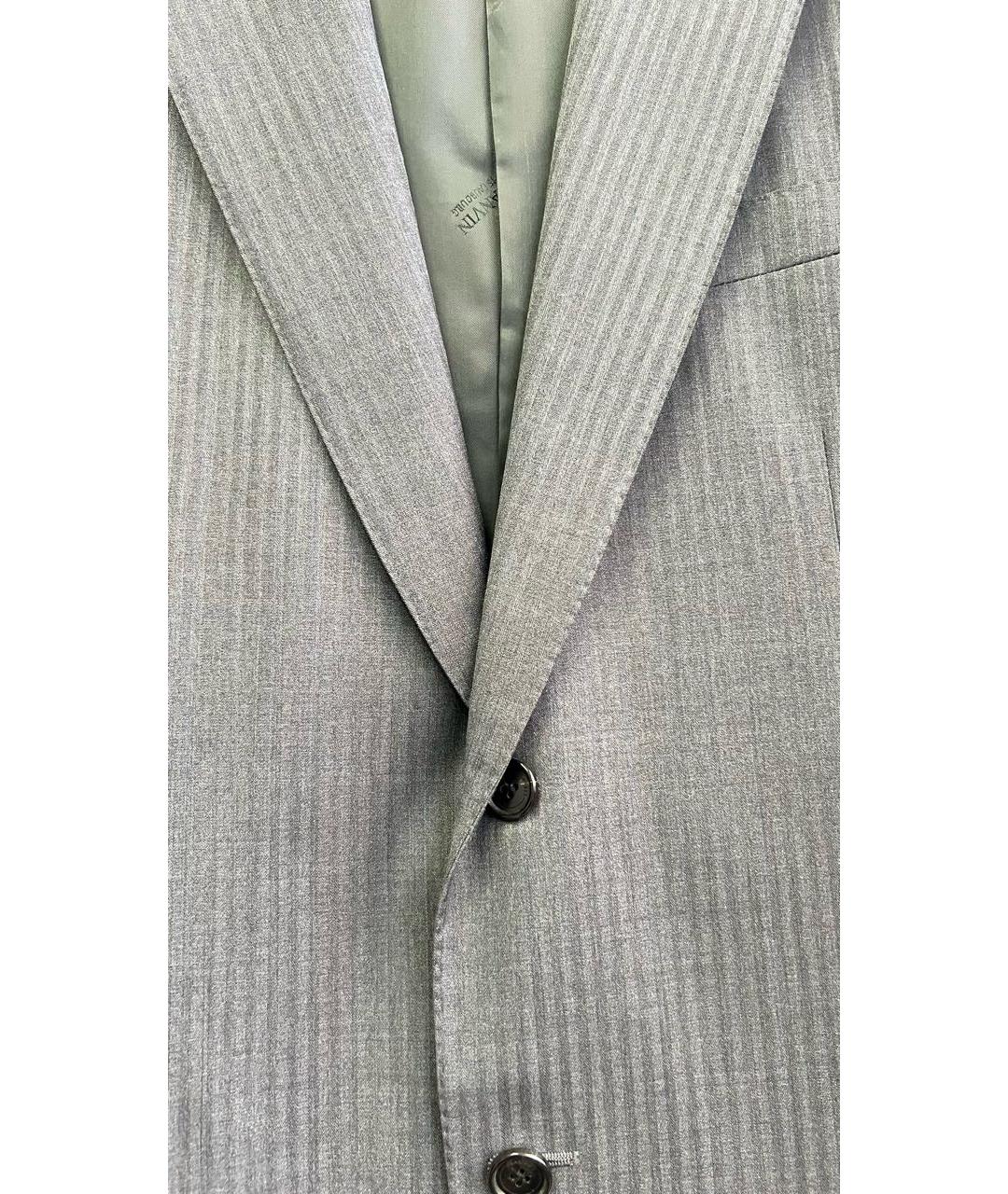 LANVIN Серый классический костюм, фото 4
