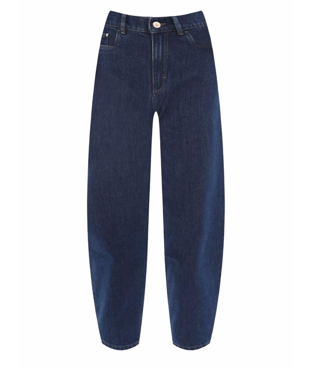 WANDLER Синие хлопковые прямые джинсы, фото 1
