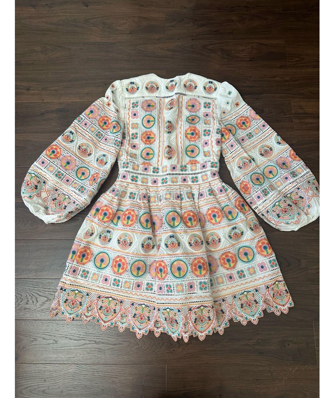 ZIMMERMANN Мульти хлопковое повседневное платье, фото 2