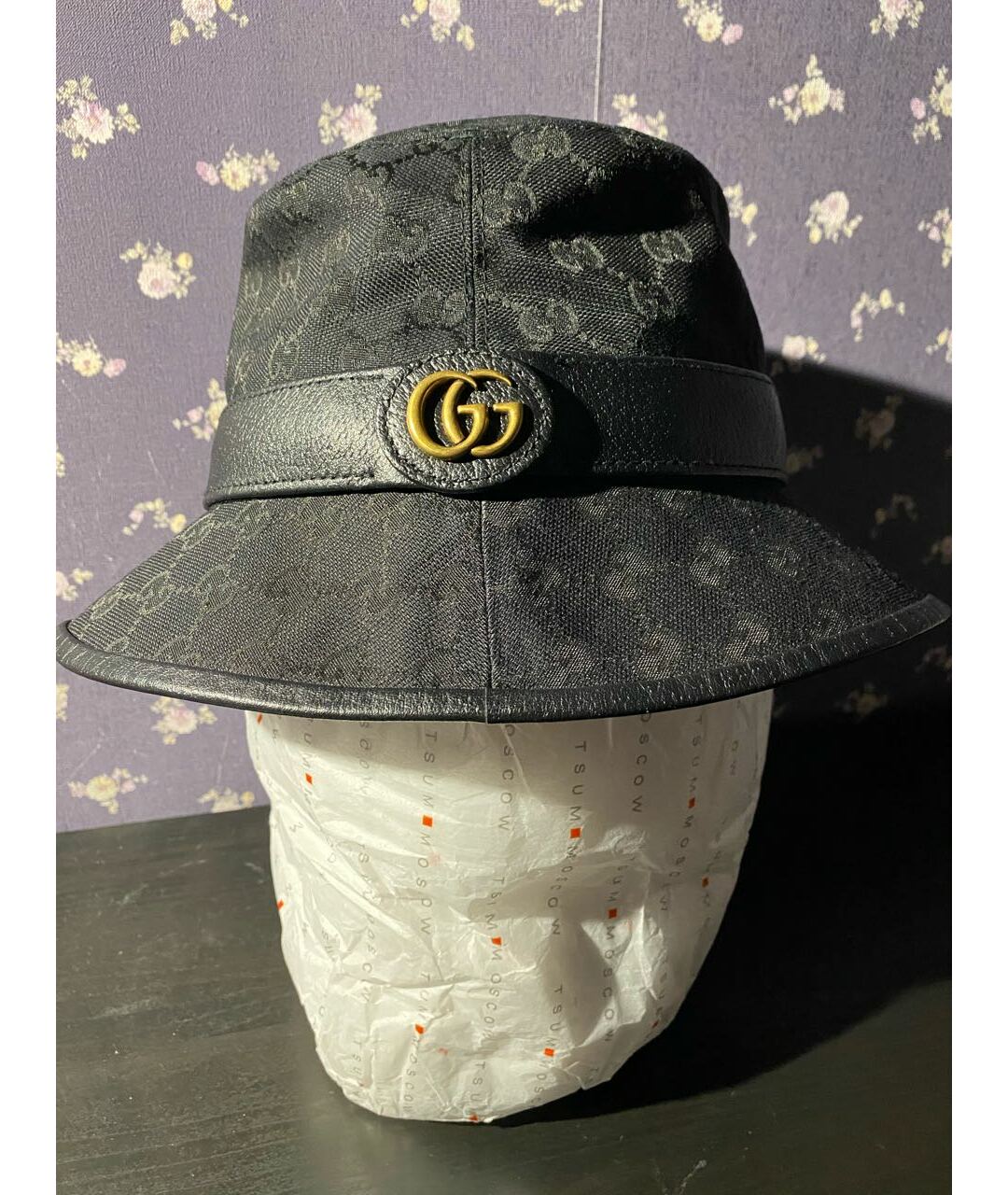 GUCCI Черная шляпа, фото 2