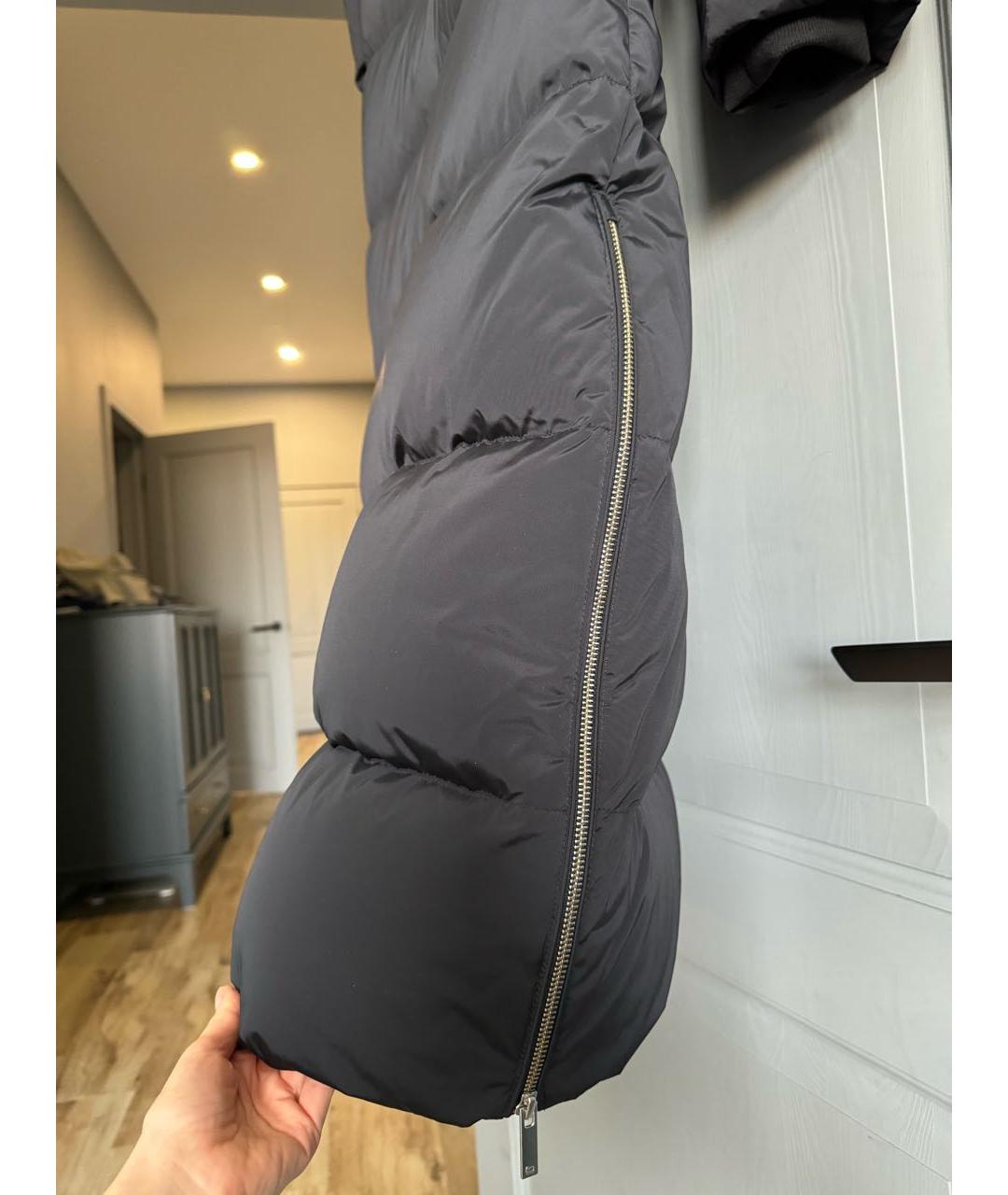 WOOLRICH Черный полиамидовый пуховик, фото 4