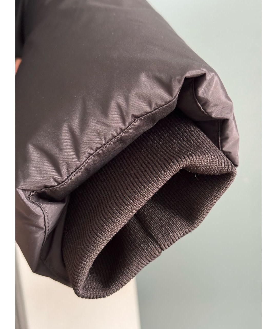 WOOLRICH Черный полиамидовый пуховик, фото 5