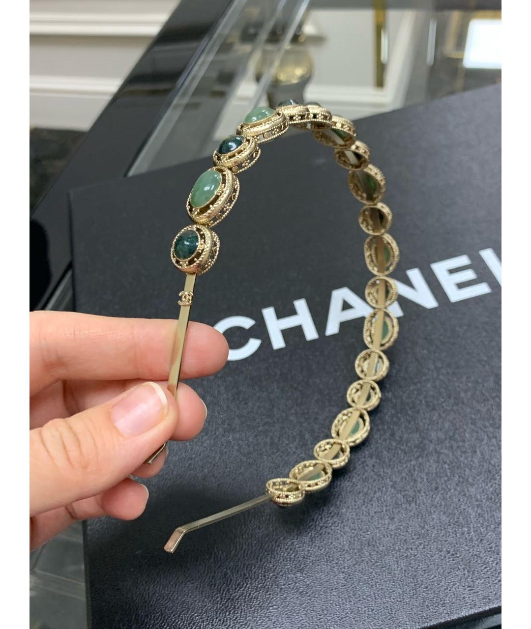 CHANEL PRE-OWNED Мульти ободок, фото 8