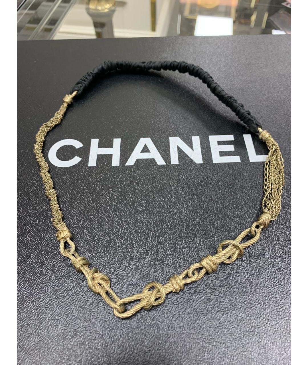 CHANEL Золотая повязка, фото 9