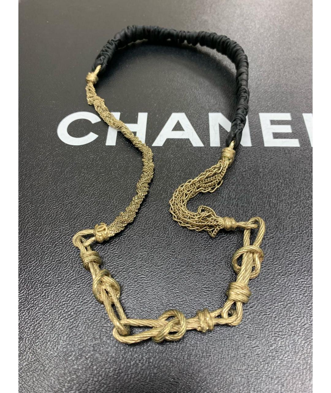 CHANEL Золотая повязка, фото 2