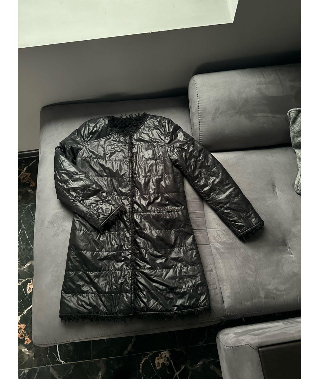 MAX&CO Черная полиэстеровая куртка, фото 6
