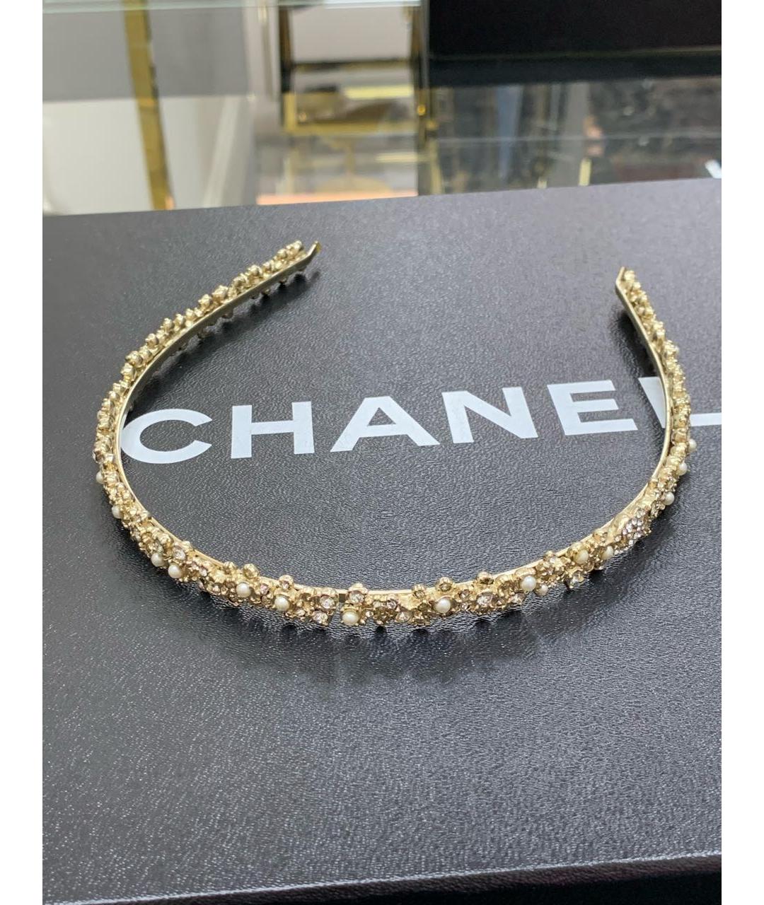 CHANEL PRE-OWNED Мульти ободок, фото 5