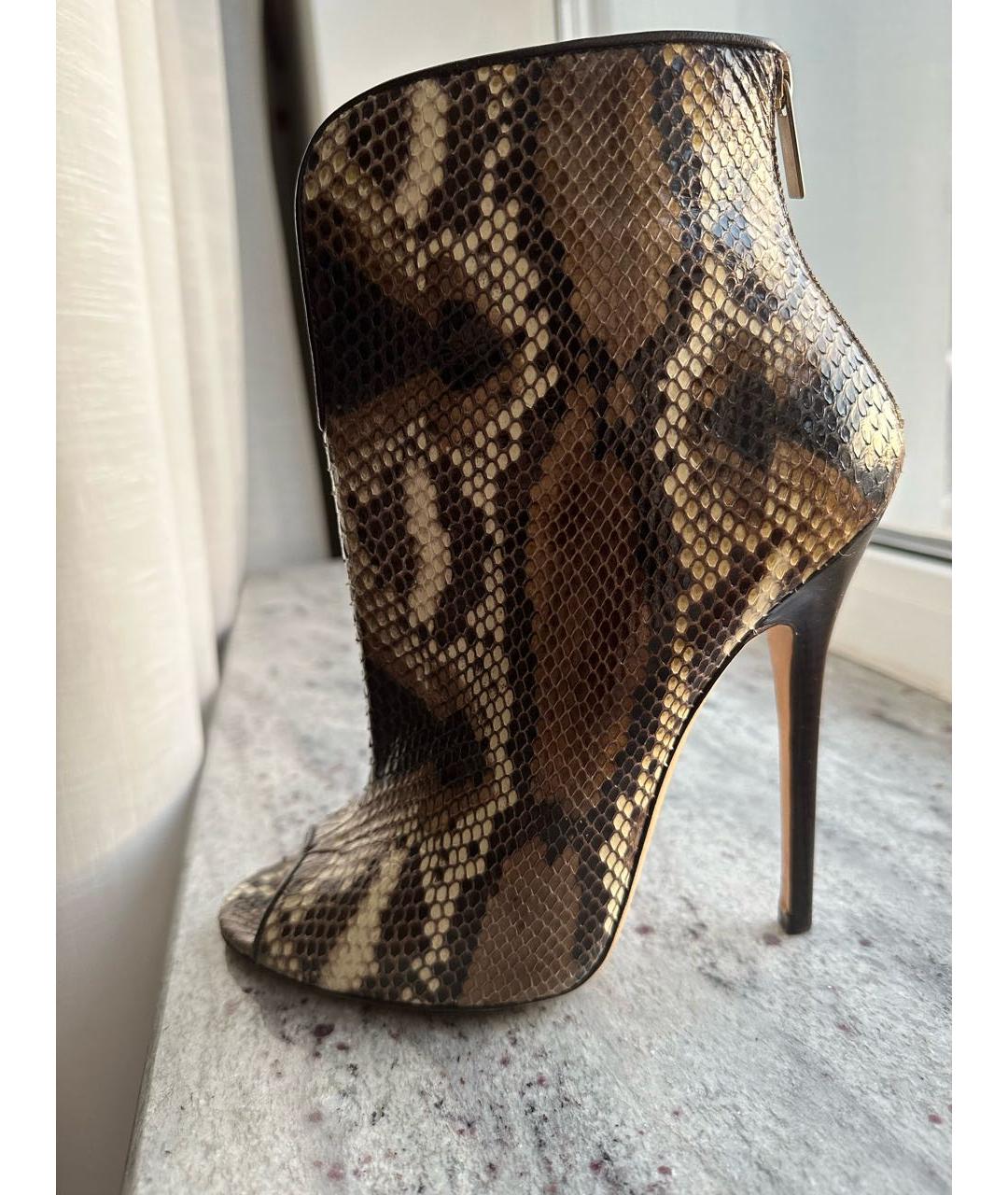 Jimmy choo snakeskin boots hotsell