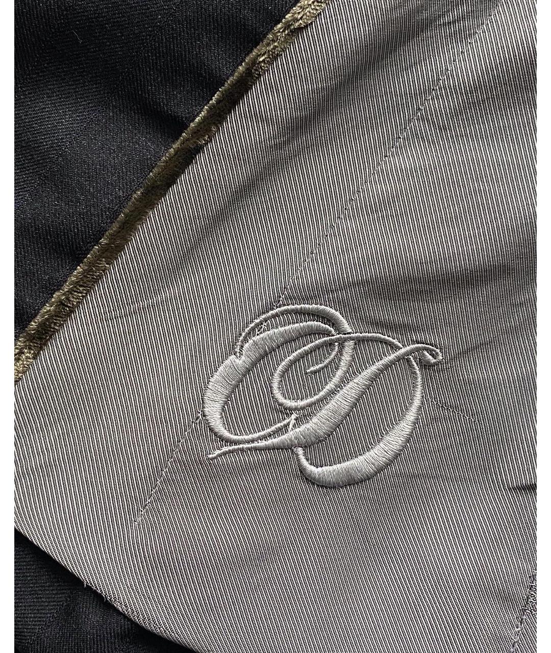 CHRISTIAN DIOR Серый шерстяной жакет/пиджак, фото 3
