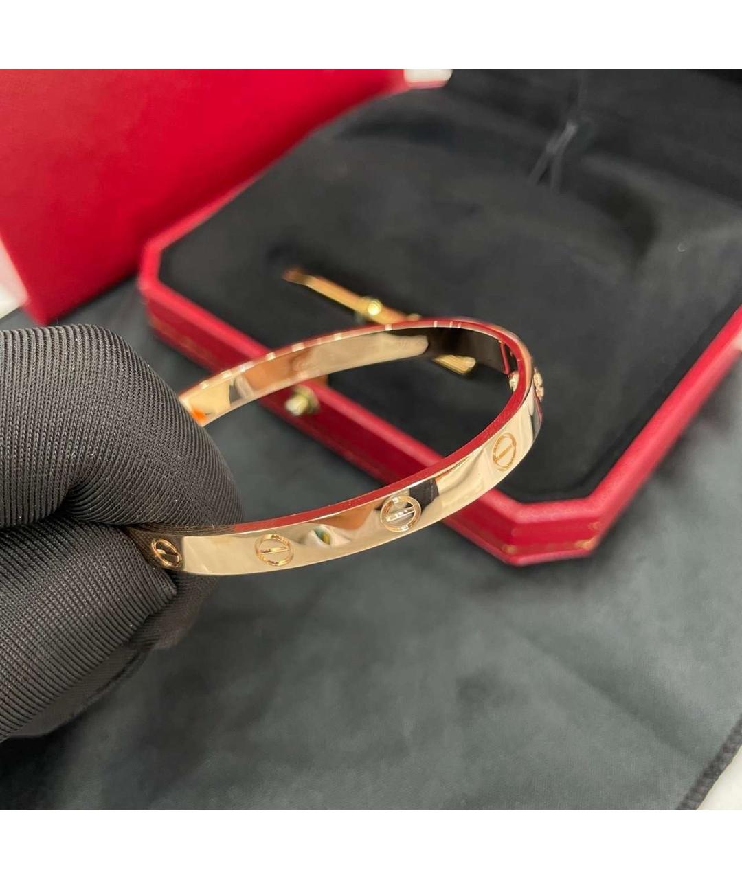 CARTIER Золотой браслет из розового золота, фото 4