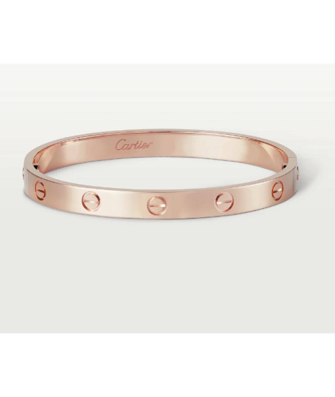 CARTIER Золотой браслет из розового золота, фото 5