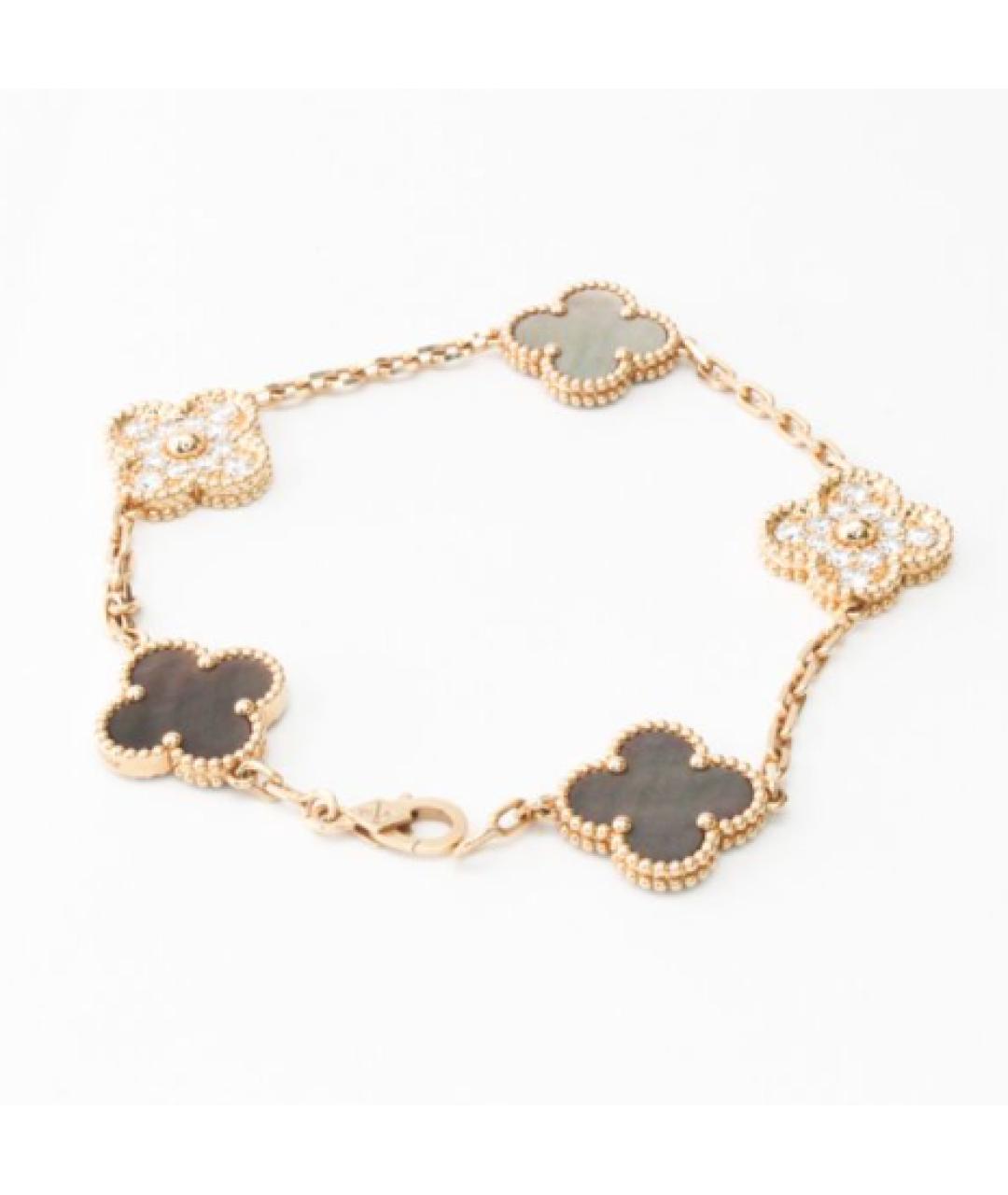VAN CLEEF & ARPELS Серый браслет из розового золота, фото 7