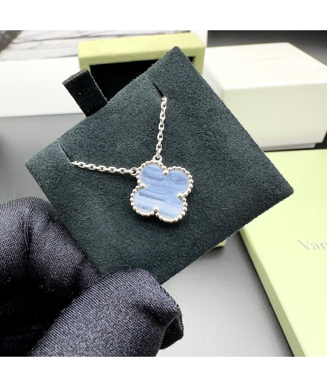 VAN CLEEF & ARPELS Серебряная подвеска из белого золота, фото 2