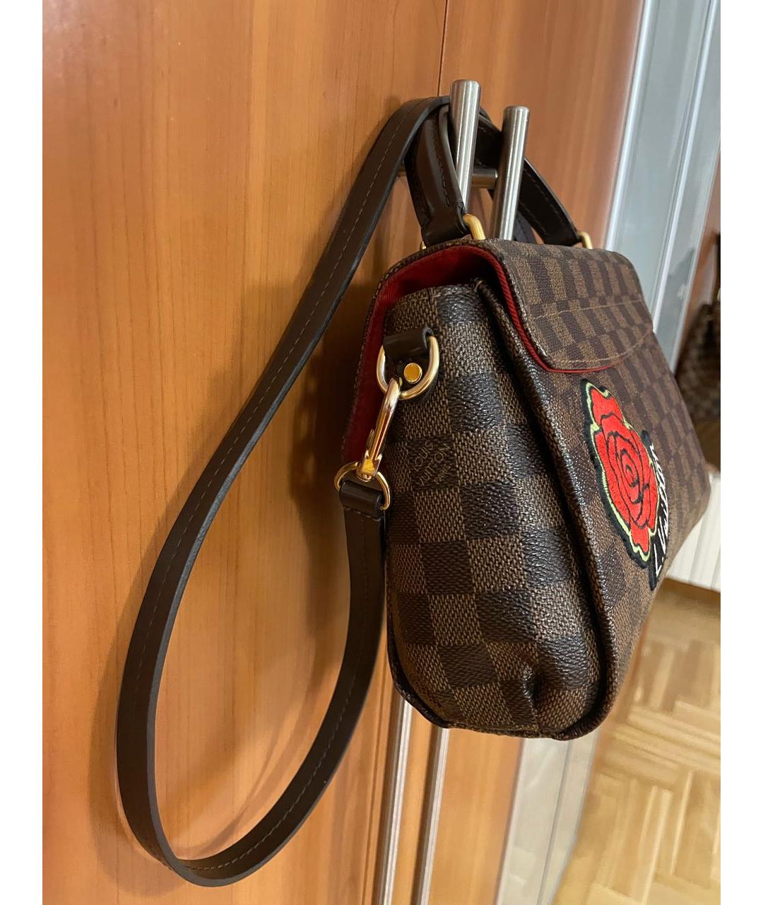 LOUIS VUITTON Коричневая сумка через плечо, фото 6