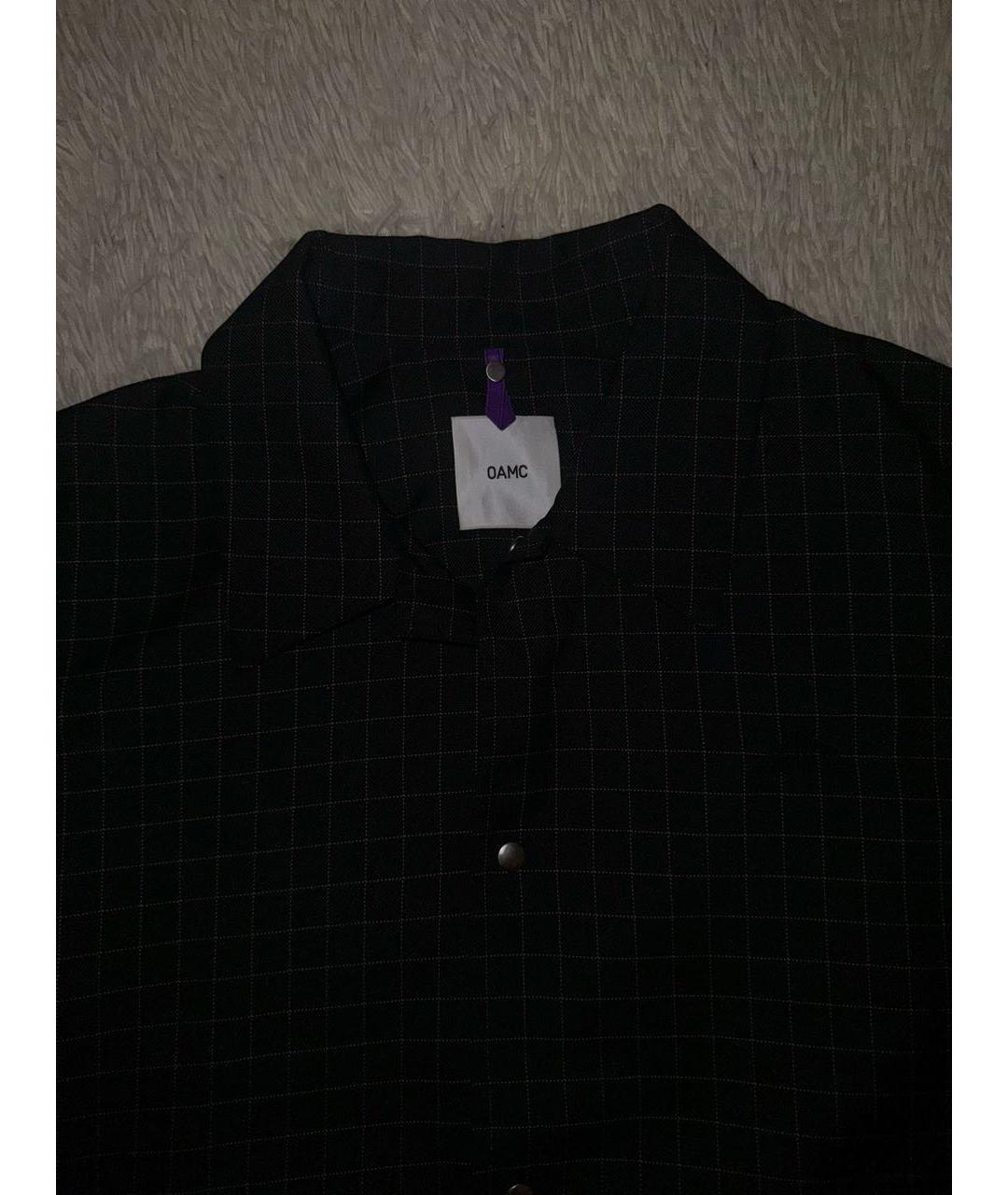 OAMC Черная кэжуал рубашка, фото 4