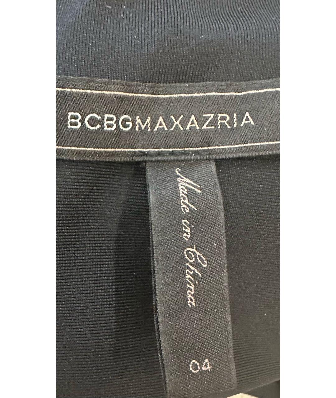BCBG MAXAZRIA Черное полиэстеровое вечернее платье, фото 4