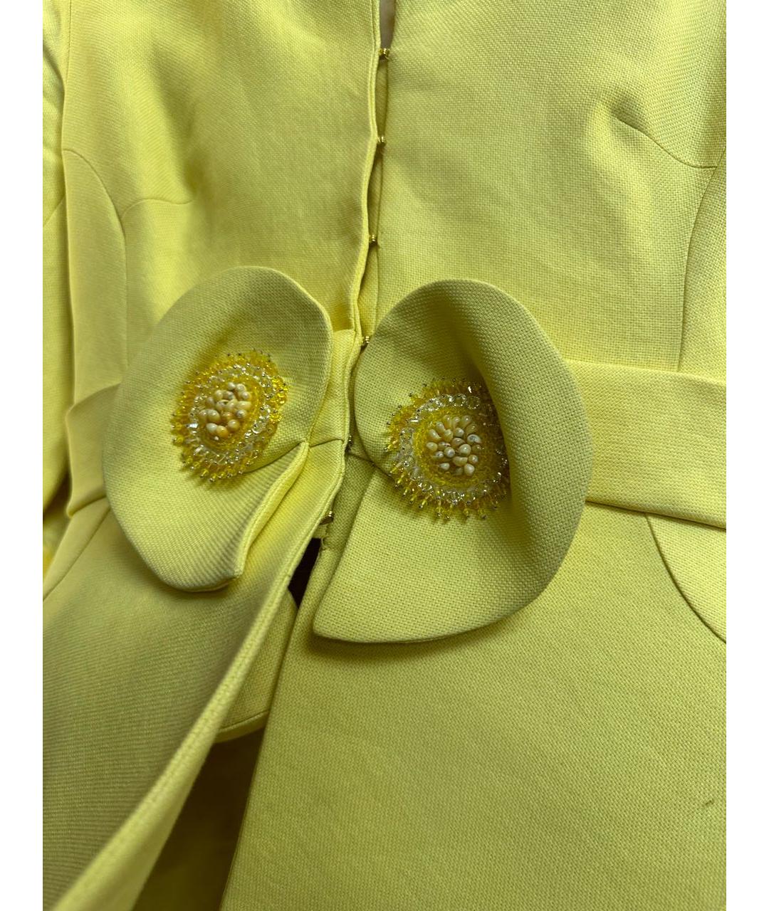 DELPOZO Желтый жакет/пиджак, фото 3