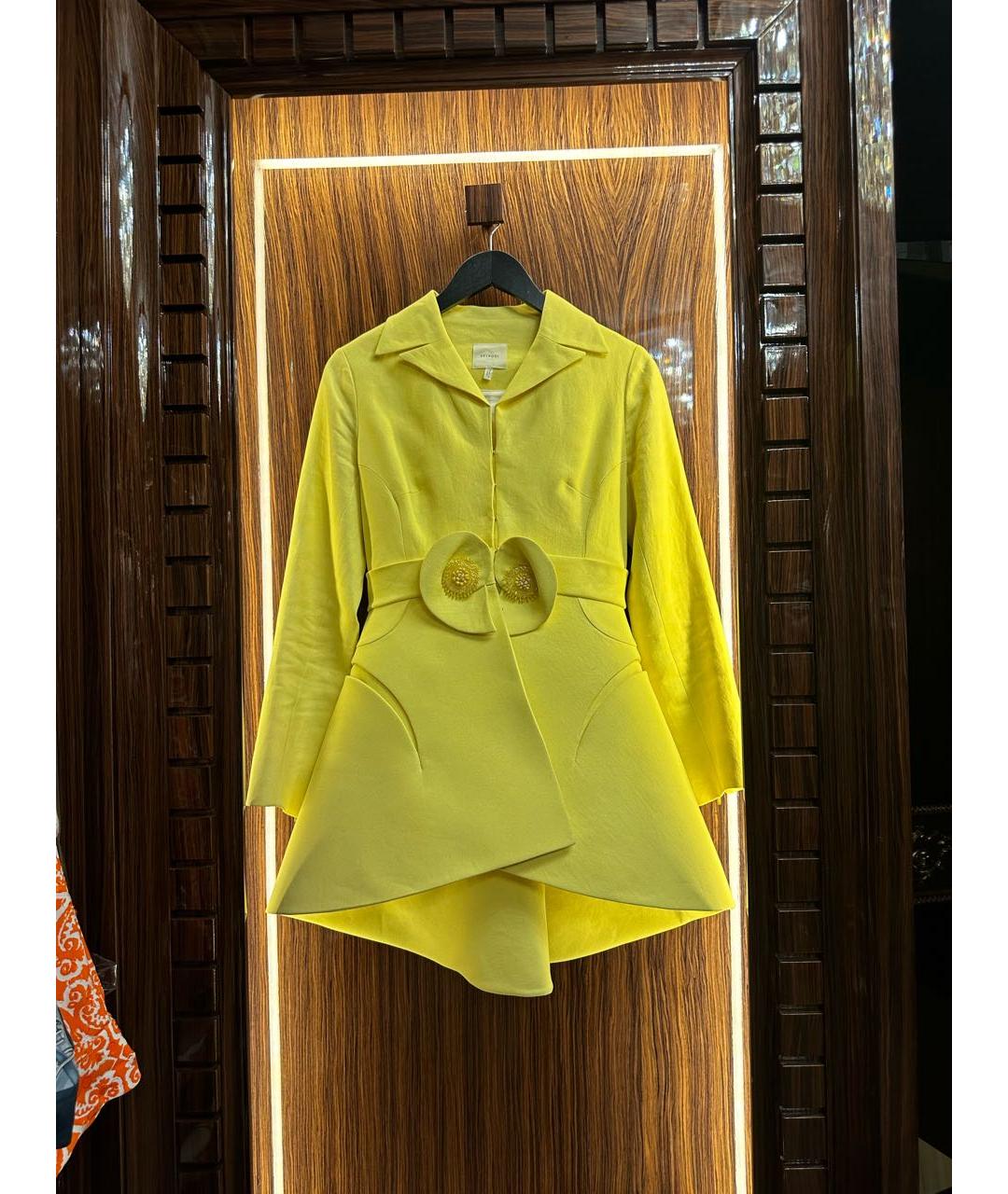 DELPOZO Желтый жакет/пиджак, фото 7