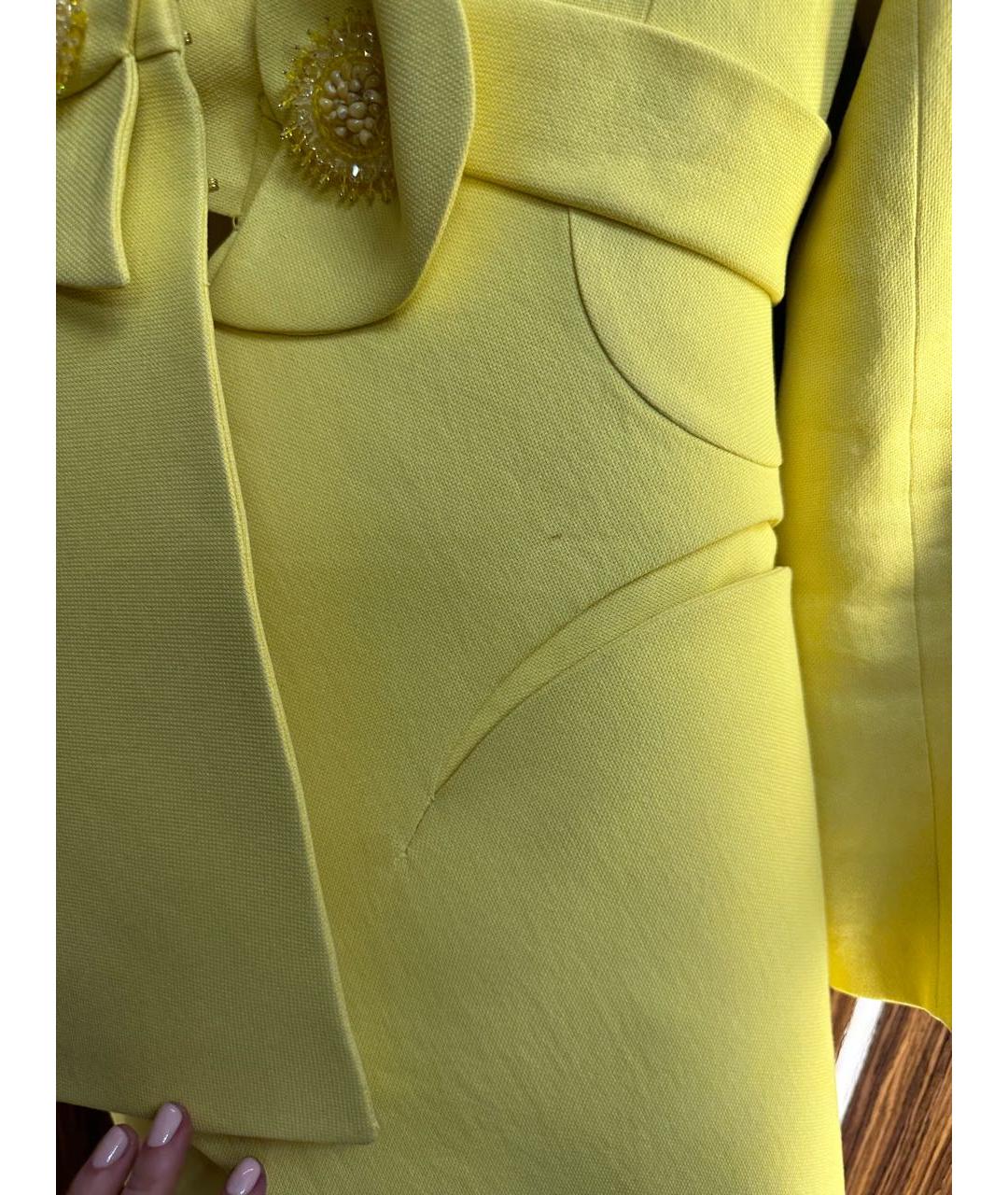 DELPOZO Желтый жакет/пиджак, фото 6
