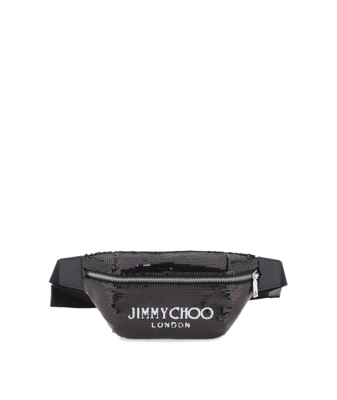 JIMMY CHOO Черная поясная сумка, фото 1