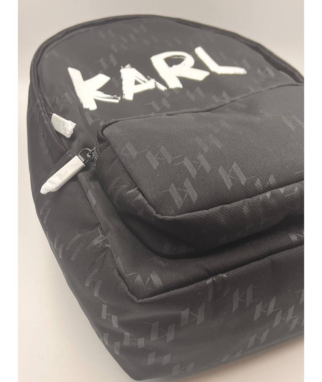 KARL LAGERFELD Черный рюкзак, фото 4