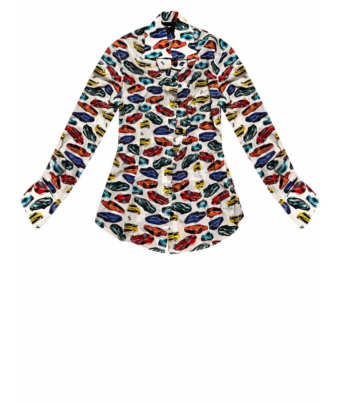 BILLIONAIRE Мульти шелковая рубашка, фото 1
