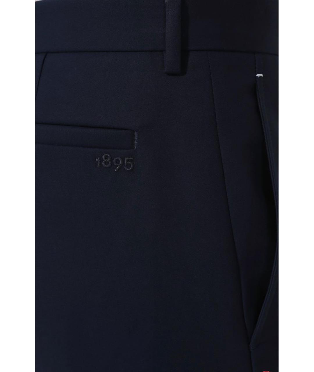 BERLUTI Темно-синие хлопковые повседневные брюки, фото 4