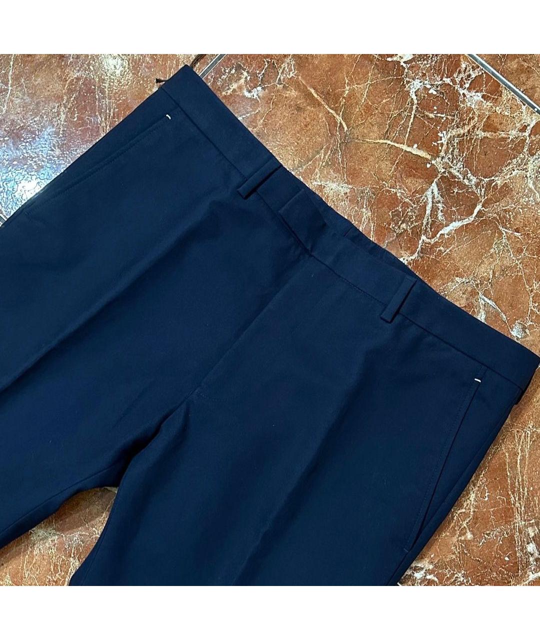BERLUTI Темно-синие хлопковые повседневные брюки, фото 7