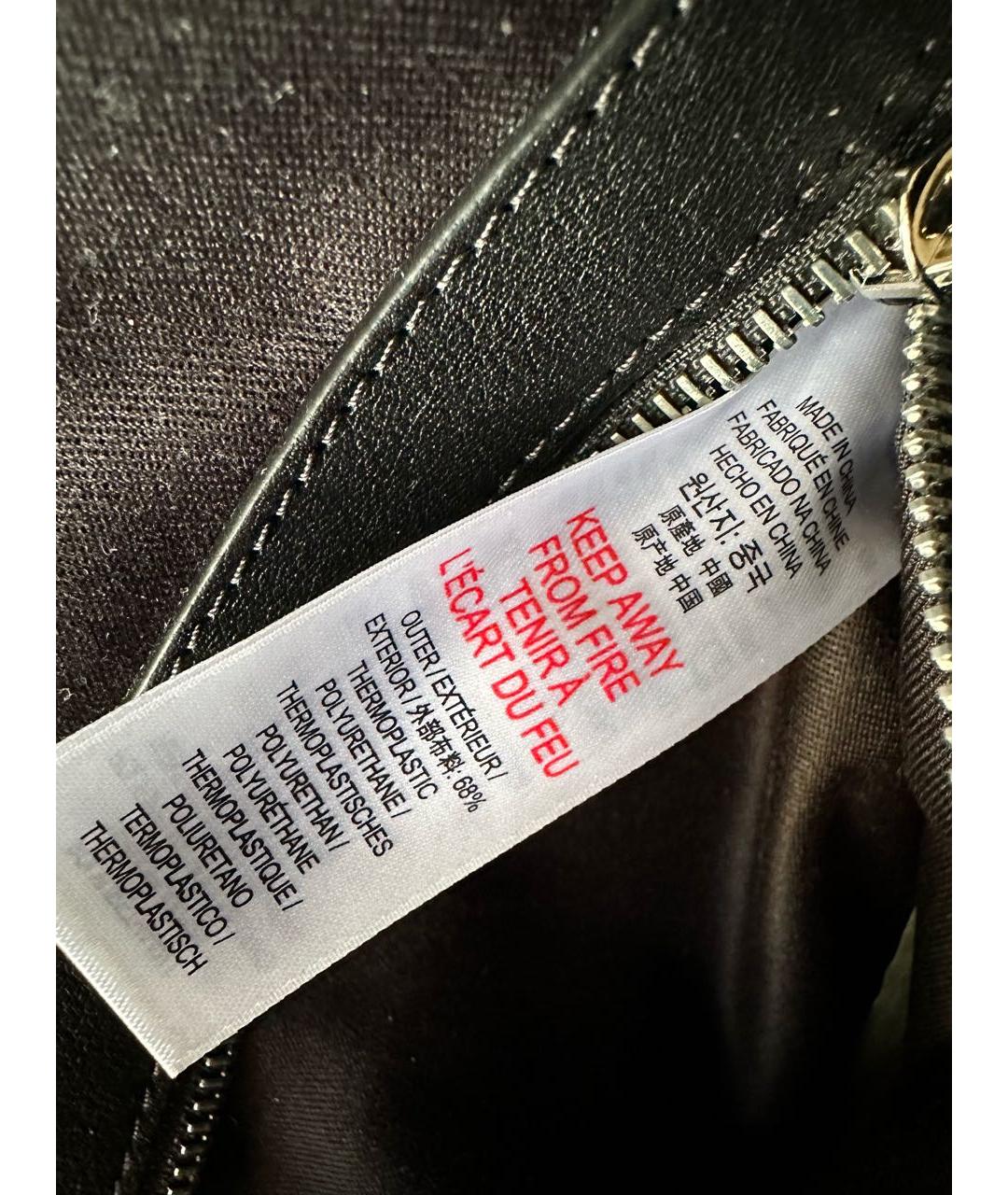 BURBERRY Антрацитовый портфель из искусственной кожи, фото 5