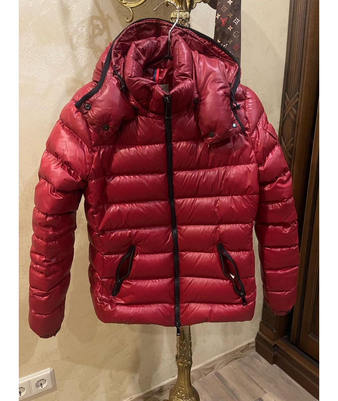 MONCLER Красная куртка, фото 5