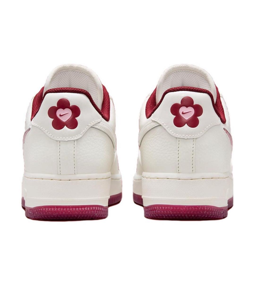 NIKE Белые кожаные кроссовки, фото 4