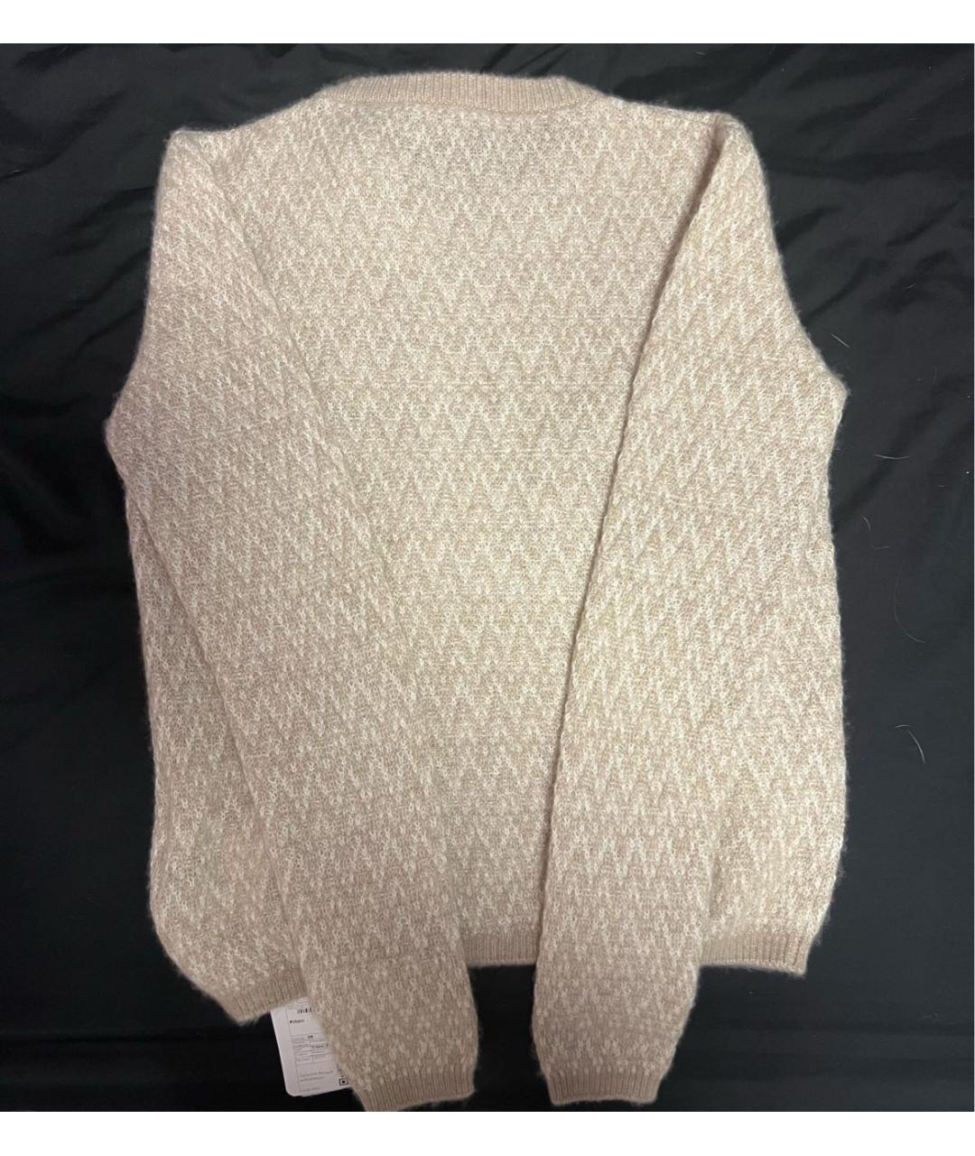KITON Бежевый кашемировый джемпер / свитер, фото 2