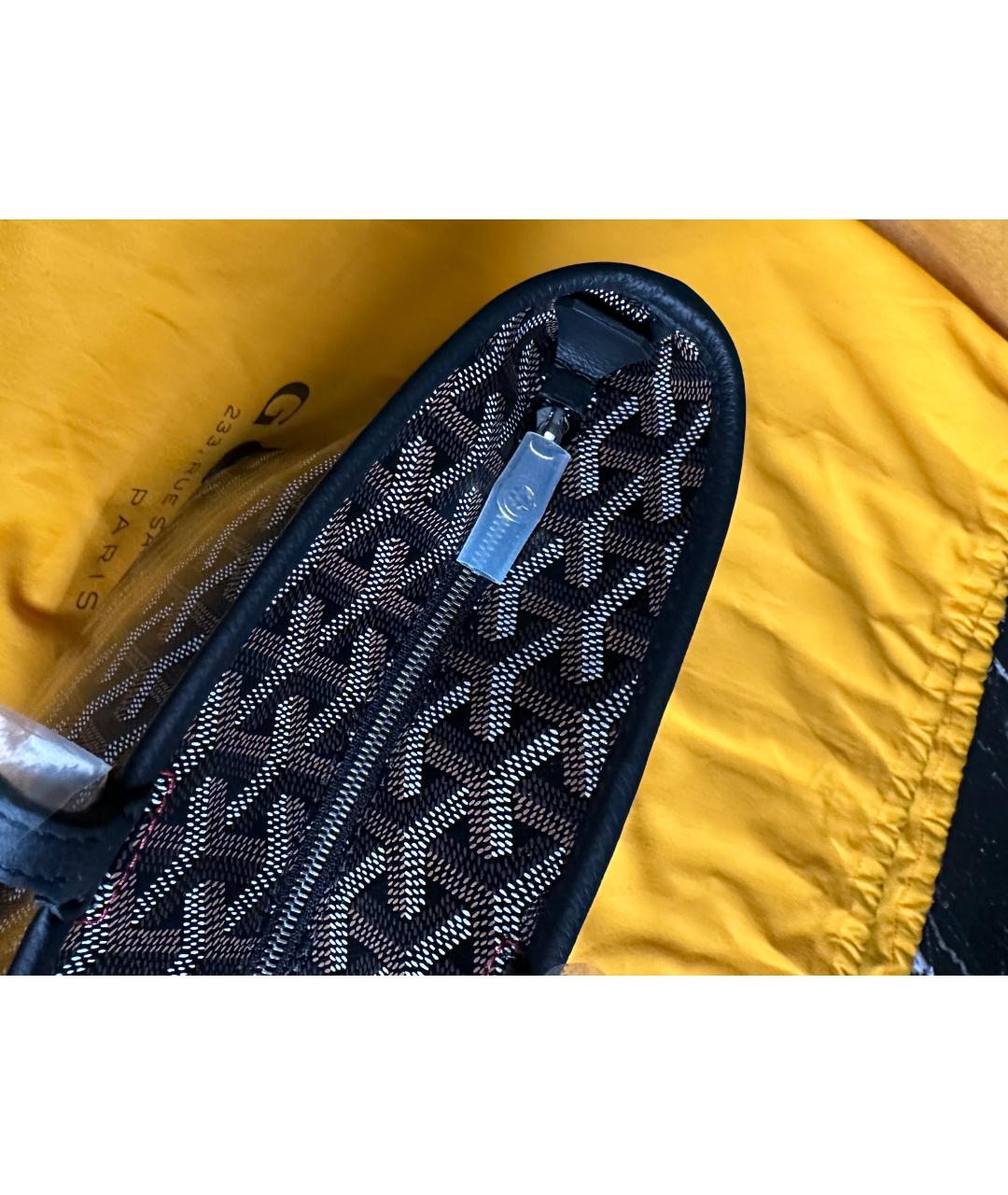 GOYARD Черная сумка тоут, фото 4