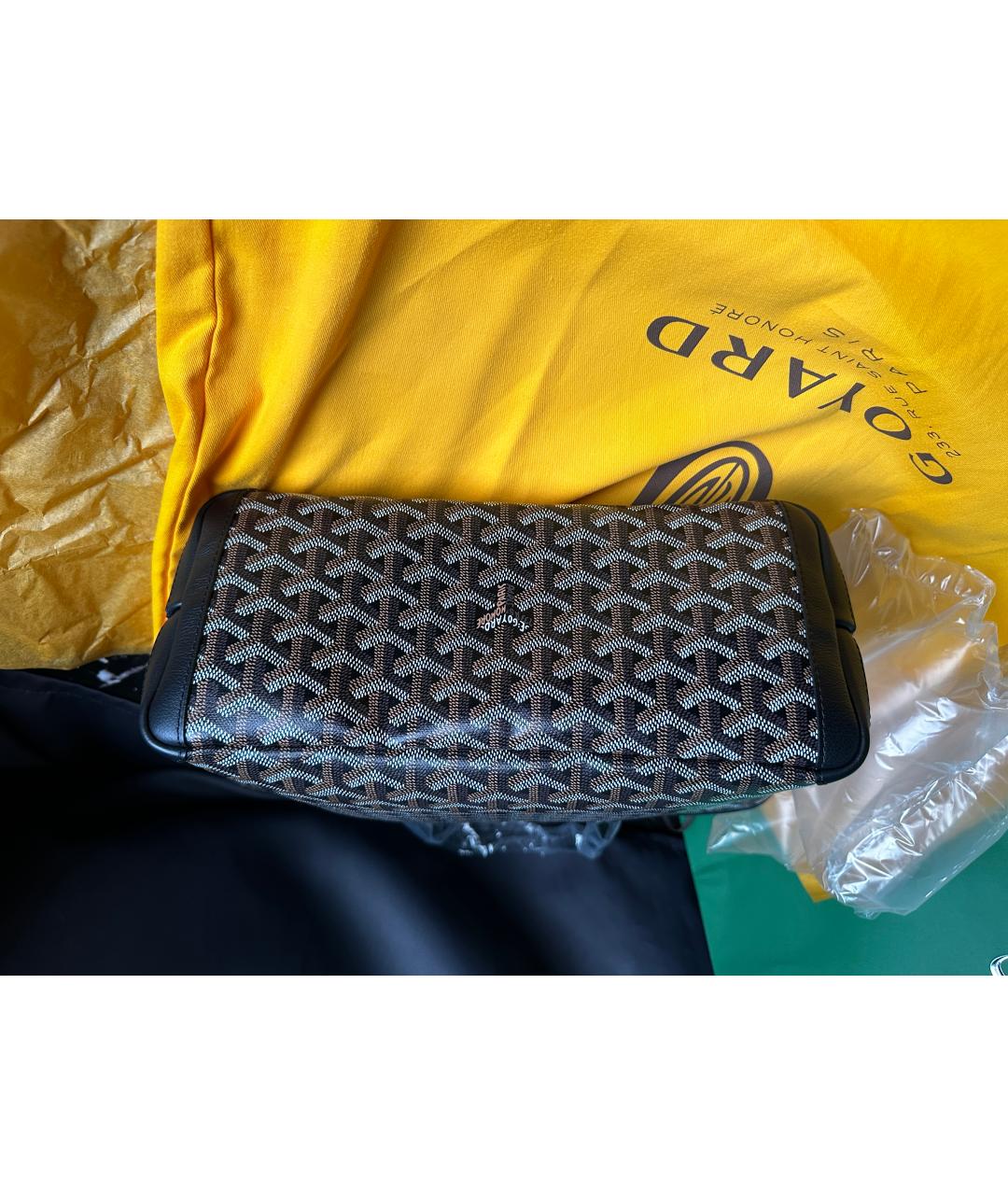 GOYARD Черная сумка тоут, фото 5