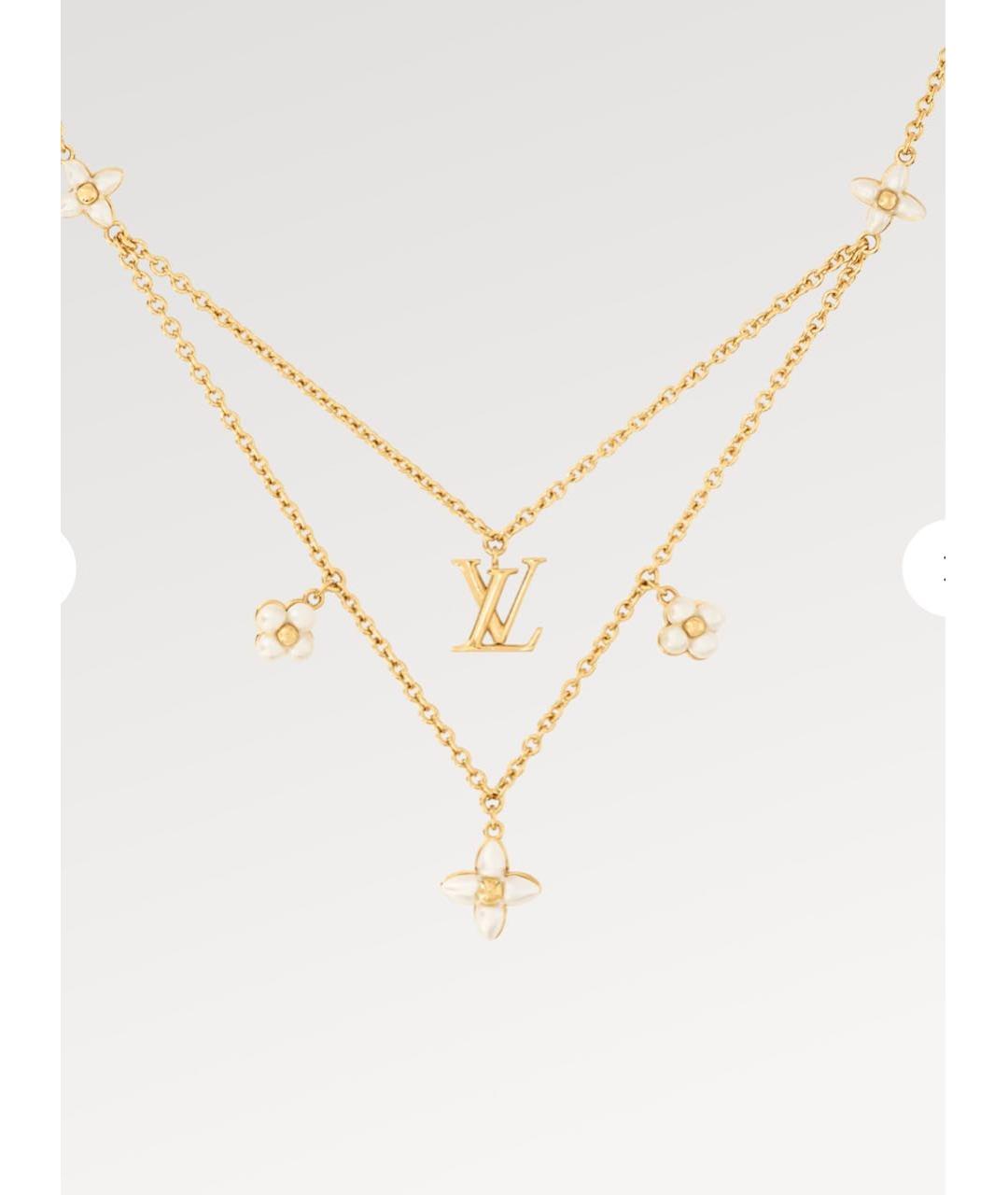 LOUIS VUITTON Золотая цепочка, фото 4