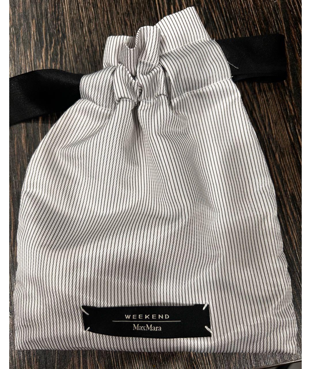 WEEKEND MAX MARA Черное металлическое колье, фото 2